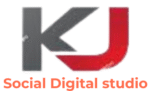 "KJ Social Digital Studio digital marketing logo. "